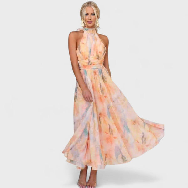 PAOLLA | Sukienka w Kwiatowy Wzór 