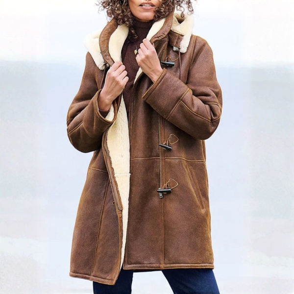 ORSELIA | Ponadczasowy Płaszcz Kapturowy