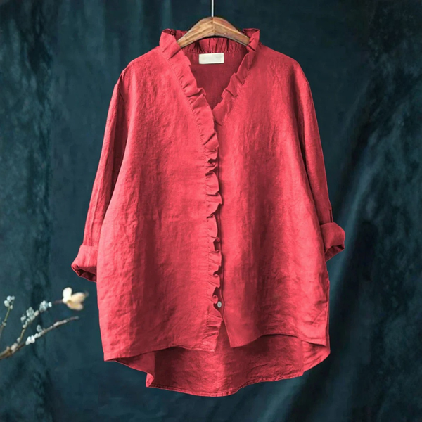 ARIANNA | Koszula Arianna z Falbanami