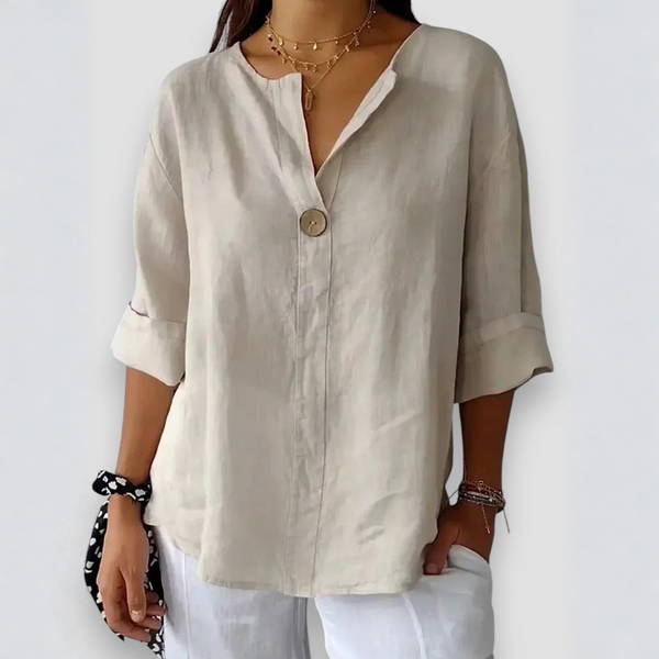 SOFIA | Luźna Minimalistyczna Bluzka