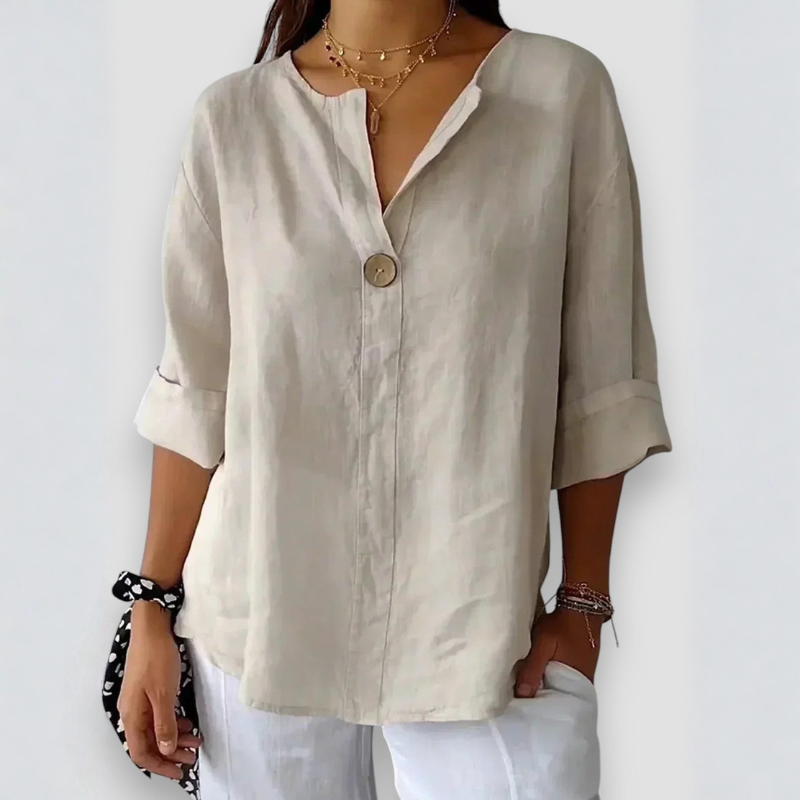 SOFIA | Luźna Minimalistyczna Bluzka