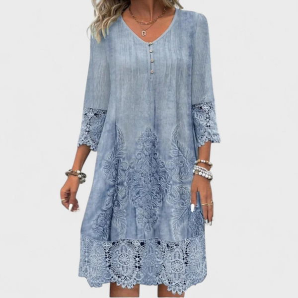 CZEŚĆ | Elegancka Sukienka z Koronkami 