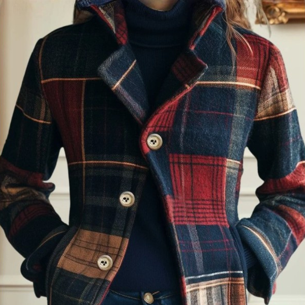 PRIMROSE | Strukturalny Płaszcz Elegancki