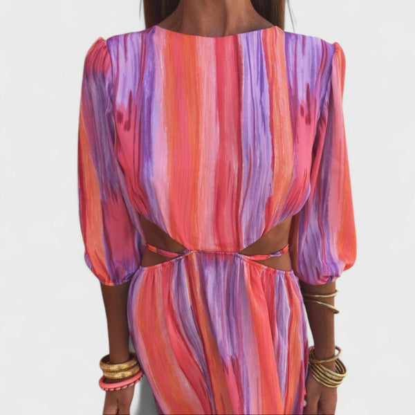 PALOMA | Elegancka Tkanina z Cięciami 