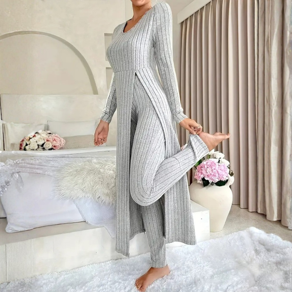 YARA | duży komplet prążkowany