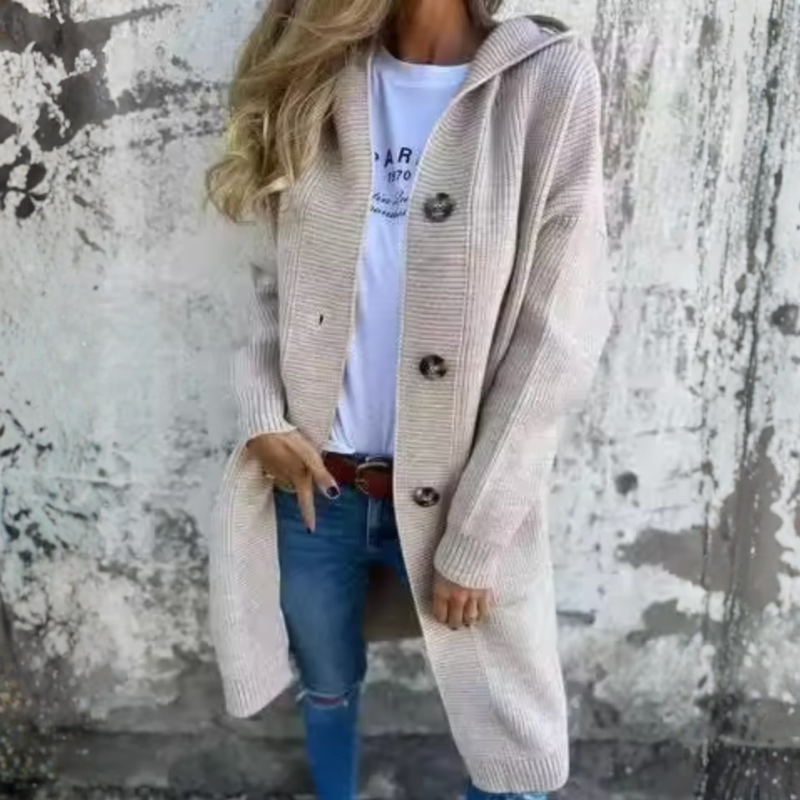 VIOLA | wspaniały, długi kardigan