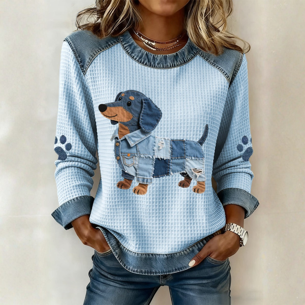 NURIA| Sweter z motywem