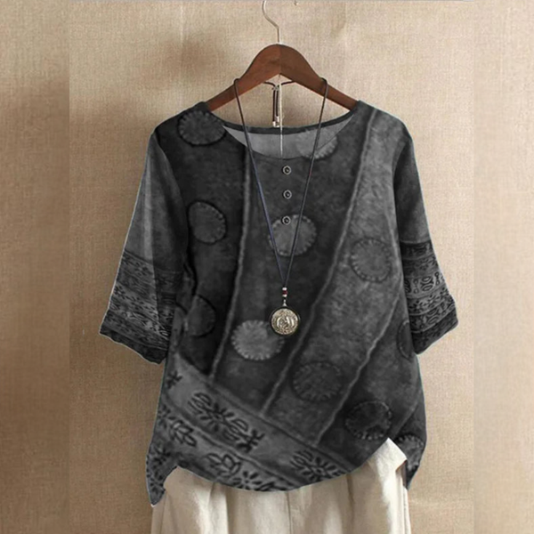 FLORIANA | Patchworkowy top w stylu boho