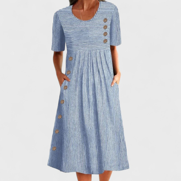 SOFIA | Letnia Sukienka w Paski