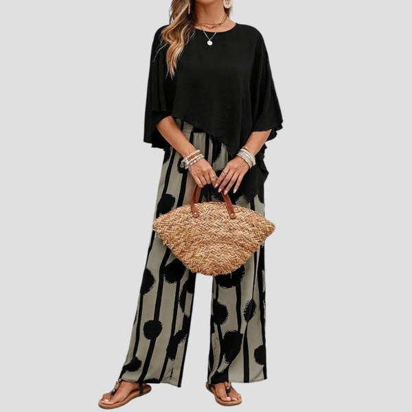 WITTORIA | Damski Komplet z Nadrukiem