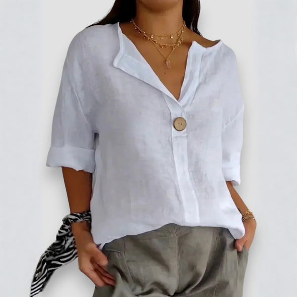 SOFIA | Luźna Minimalistyczna Bluzka