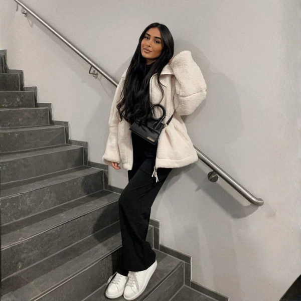 MARIA | Miękki, duży Płaszcz