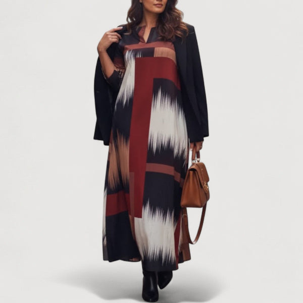 KORINNA | Nowoczesna Sukienka Maxi