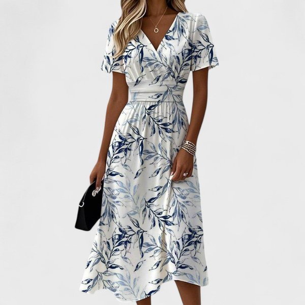 KATIA | Elegancka Sukienka w Kwiaty