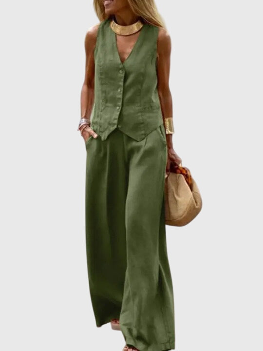 Mabel | Eleganckie Dwuczęściowy Zestaw