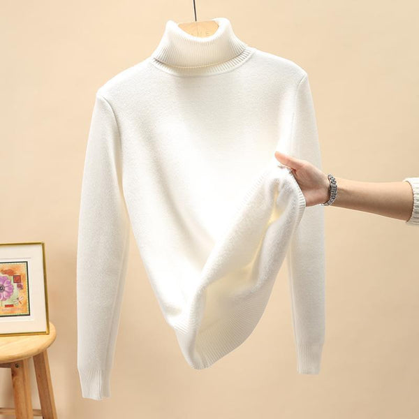 AMELIA | Długi sweter z golfem