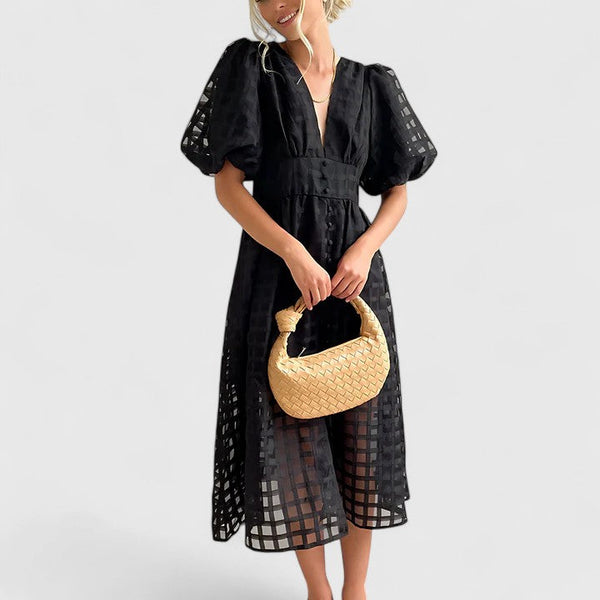 Elanqi | Eleganckie Średnia Sukienka