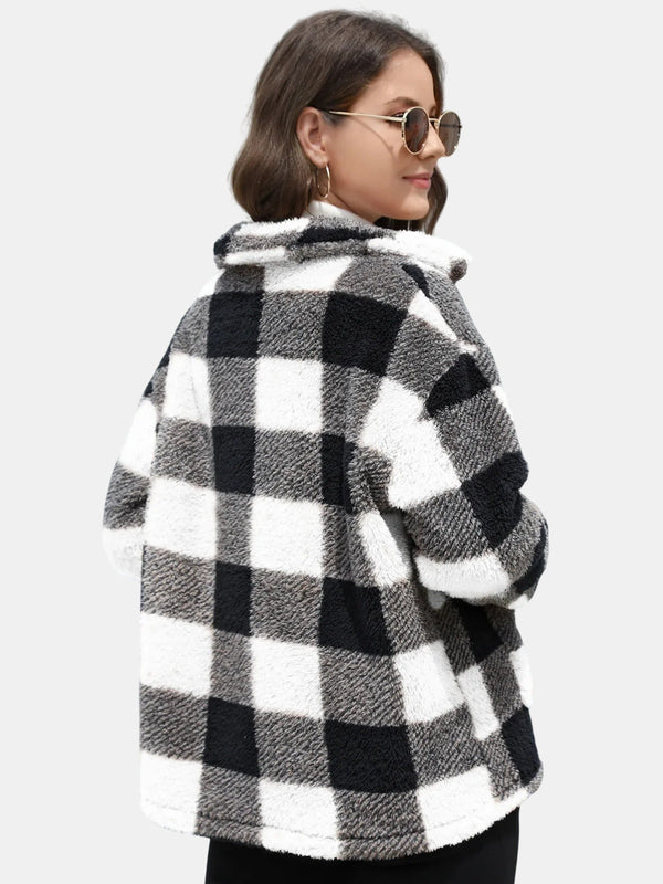 Tavessa Sofia – Casaco de Felpa Aconchegante