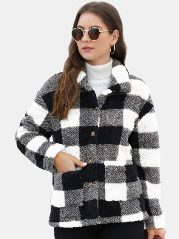 Tavessa Sofia – Casaco de Felpa Aconchegante